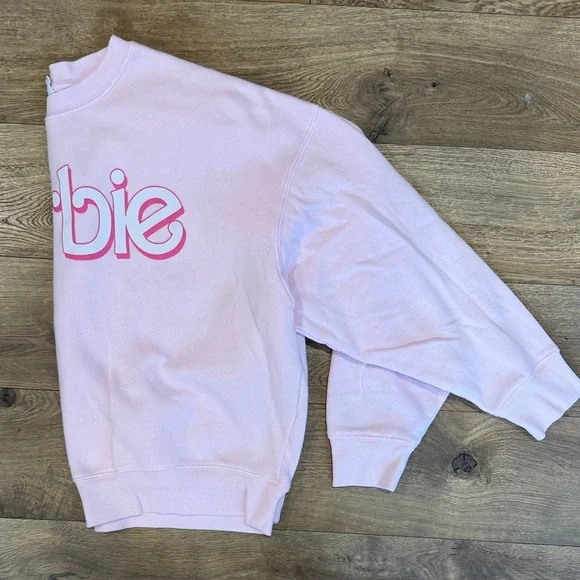 Barbie Light Pink Crewneck Top - Picture 6 of 6